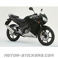 Honda CBR 125R 2004 decals